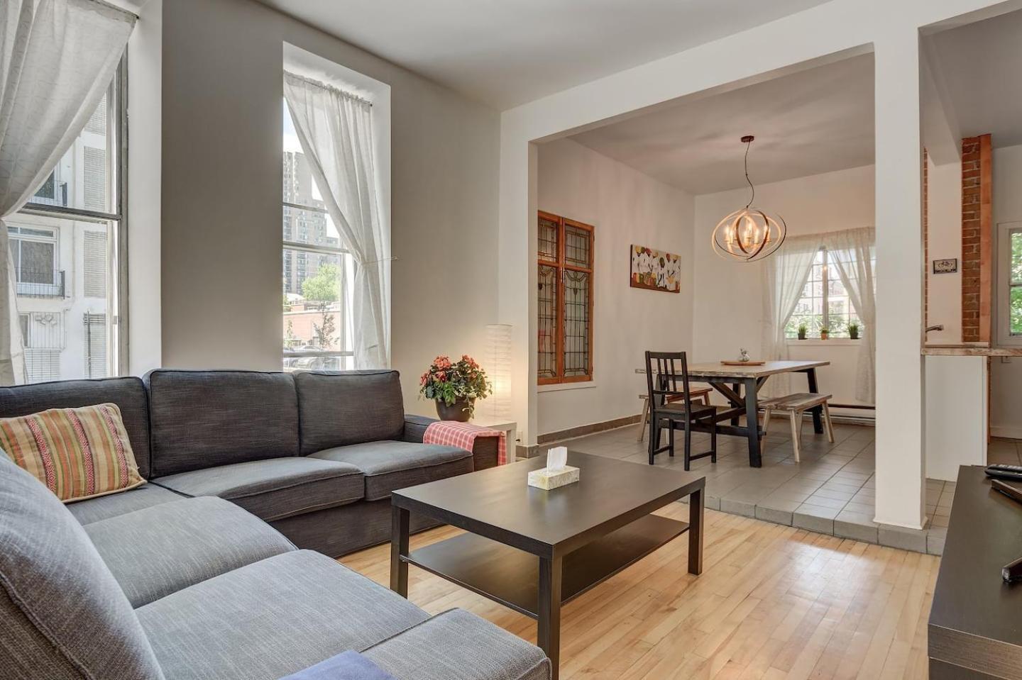 Perfect For Groups Big Livingroom 2 Backyard 3Br Montreal Exterior foto