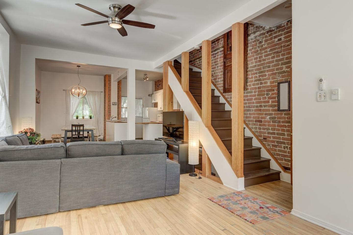 Perfect For Groups Big Livingroom 2 Backyard 3Br Montreal Exterior foto